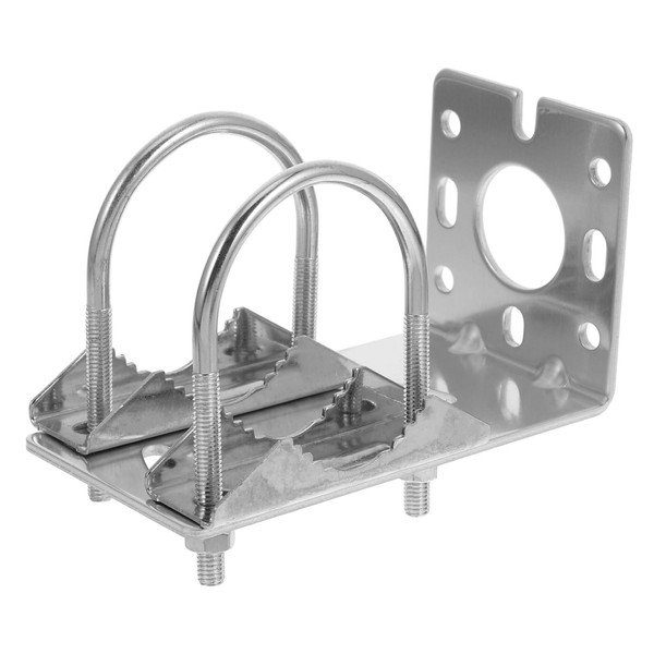 KOMBIUDA Antenna Mount Bracket Adjustable Outdoor Pole Mount for Antennas