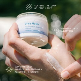 Ursa Major Ursa Major Alpine Rich Cream | Deeply Hydrating & Moisturizing Natural Face Lotion | Supports Skin Barrier and Targets Fine Lines | Vegan, Non-Toxic, Cruelty-Free | 1.69 ounce