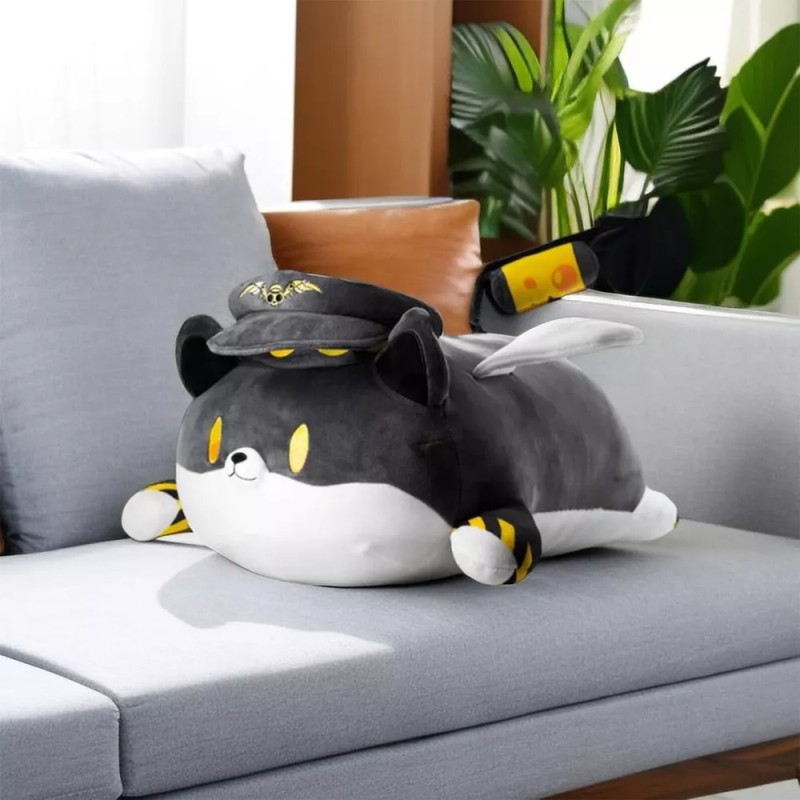 generic Juego Muñecos Peluche Uzi Murder Drone - Gato Policía