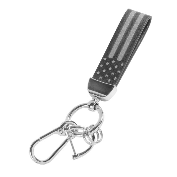 SCUARI Car Key Chain,Car Accessories American Usa Flag Key Chains
