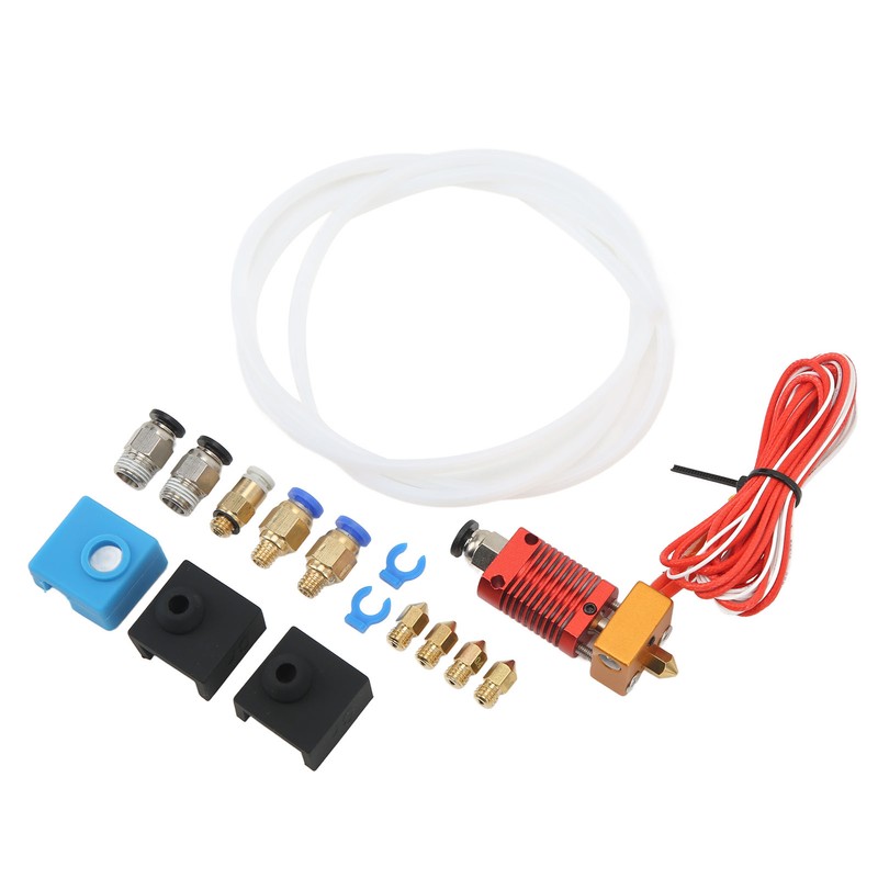 Assembled Hotend Kit for Ender 3 with Pneumatic Fittings Thermistor