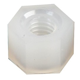 HEX Thread Spacers M3 NYLON66 4mm Standoff Bolts & Feet Fasteners & Hardware Pack of 10 | D01486