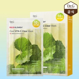 닥터지 레드 블레미쉬 쿨 비타C 흔적 마스크 10매 Dr.G Red Blemish Cool Vita C Spot Mask 10 Sheets