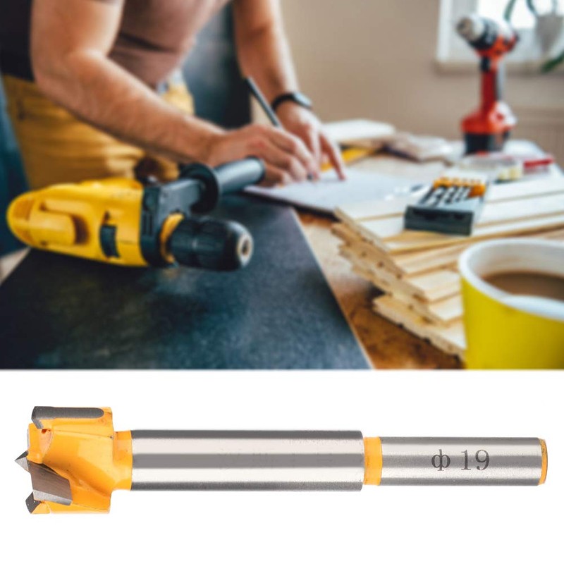 Drill Precision Scissors Toothed 19 mm Forstner Drill Bit Woodworking