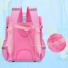 Mochila Escolar Para Primaria Juvenil Grande Doble Bolsa Al Frente