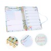SEWACC Daily Planning Notebook Spiral Bound Notepad for Students Write