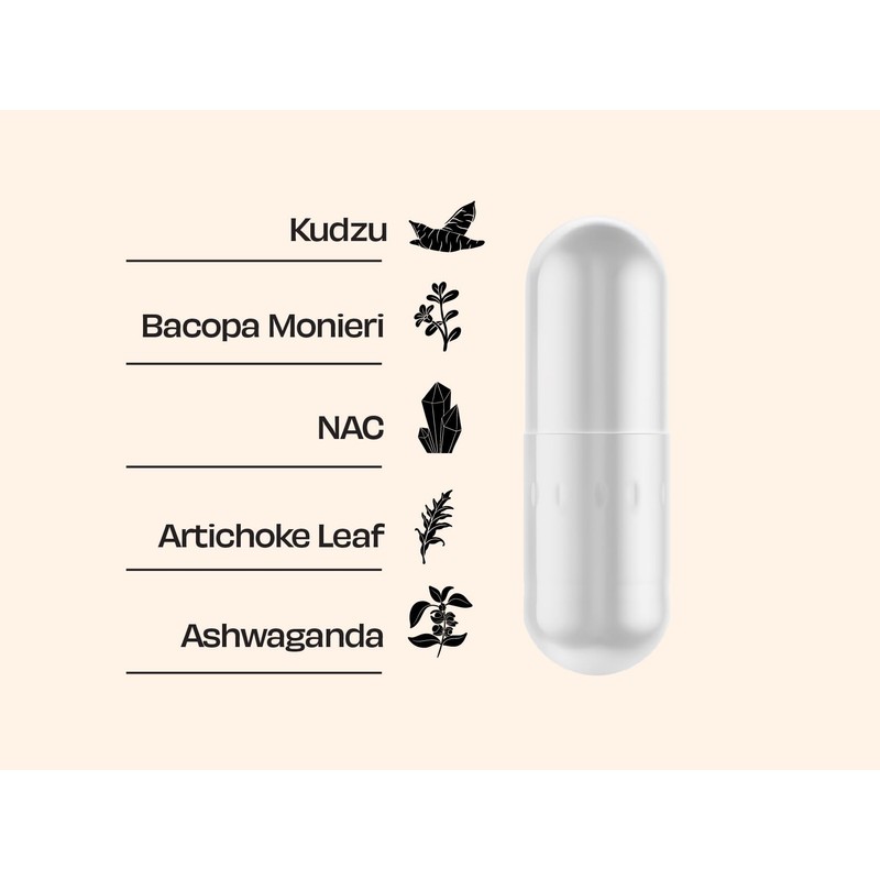 Amulet - Alcohol Suppressant Tablets – Kudzu Root, L-Glutamine, NAC