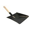 Hygoclean Dustpan, Metal, Black, Length: 42 cm, Dustpan, Robust Dustpan,