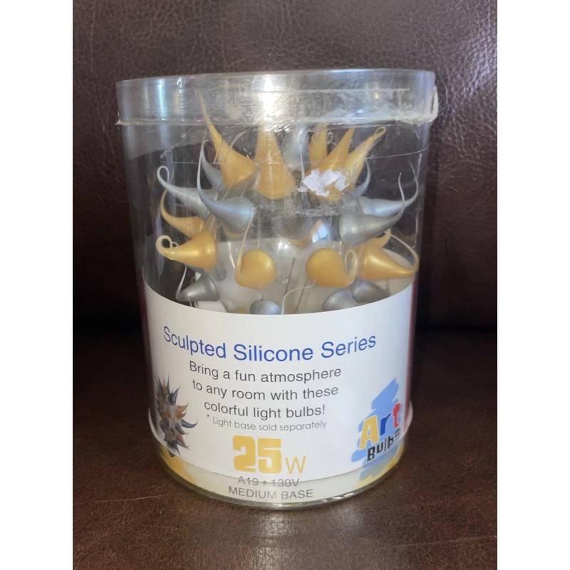 Sunbeam Art Bulbs, Sculpted Silicone Series 25W Decorative Light Bulb