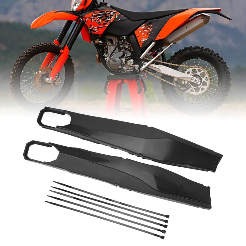 1 Pair Swingarm Guard Left Right Dustproof Rear Swing Arm