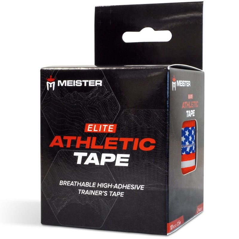 Meister Elite Athletic Tape - Breathable High-Adhesive Trainer's Tape -