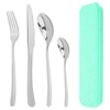OriGlam Stainless Steel Flatware Cutlery Set Utensils, Silverware Cutlery Set,
