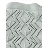 Vertbaudet Organic Collection: Baby Blanket with Pointelle Pattern