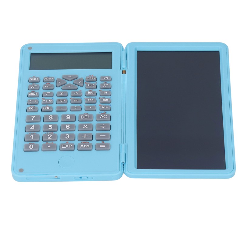 Scientific Calculator Multifunctional Function Calculator with Erasable Writing Board for
