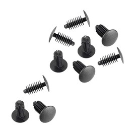 LST 10 x Universal Fir Tree Clip Mounting Clips Diameter 6-7 mm Head 18 mm