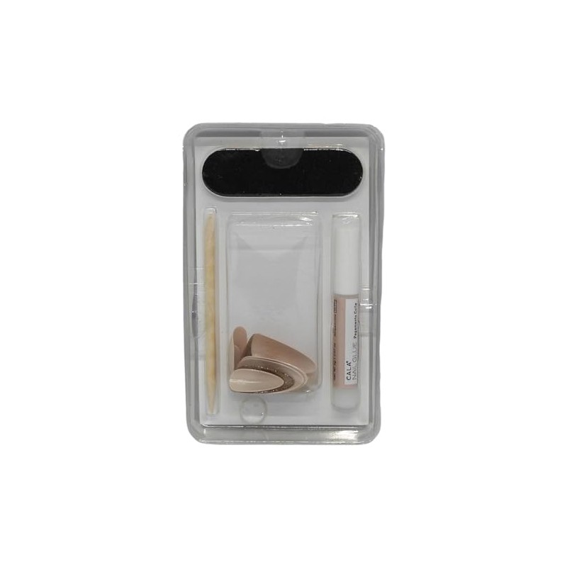 CALA - "Glam Couture" uñas postizas medianas (24 uñas en