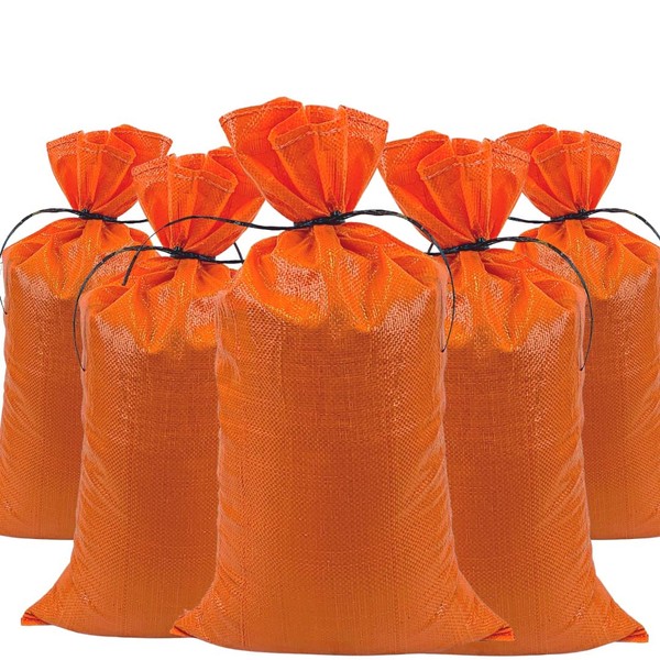 DURASACK Large Heavy Duty Sand Bags with Tie Strings Empty