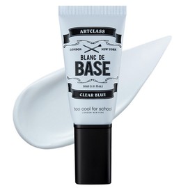 Too cool for school Art Class Blanc de Makeup Base 30ml, No. 1 Clear Blue, 1 pc / 투쿨포스쿨 아트클래스 블랑 드 메이크업 베이스 30ml, 1호 클리어 블루, 1개