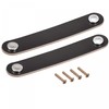 sourcing map Leather Drawer Pulls, 5.63" 2Pcs Surface Leather Furniture