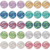 SUNNYCLUE 1 Box 150PCS 12mm Round Flat Back Cabochons Resin