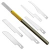 HUBEST Mini Hand Saw Model Craft Tools with 12 Pieces