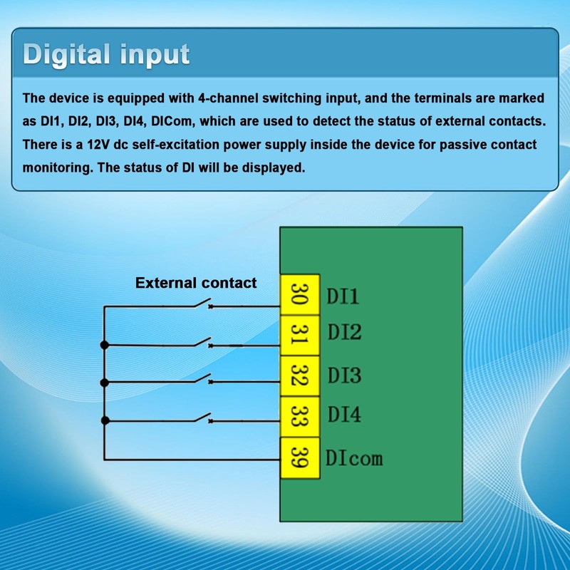 Intelligent Power Multi-Function Three Phase 3-Wire 4-Wire Programmable Electricity Meter