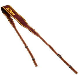 Nikon ネックストラップ 一眼レフ・ミラーレス用 AN-6W あみひも製 ニコンロゴ ブラウン AN6W