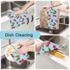 Eyanle Kitchen Towels 6 Pack Dish Cloths for Washing Dishes