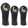 Pelican PU Leather Golf Club Covers Driver Headcovers Fairway Woods