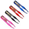 4 Pcs LED Tweezers Stainless Steel Tweezers with LED Light