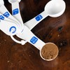 Chef Craft Select Plastic Measuring Spoon Set, 6 piece set,