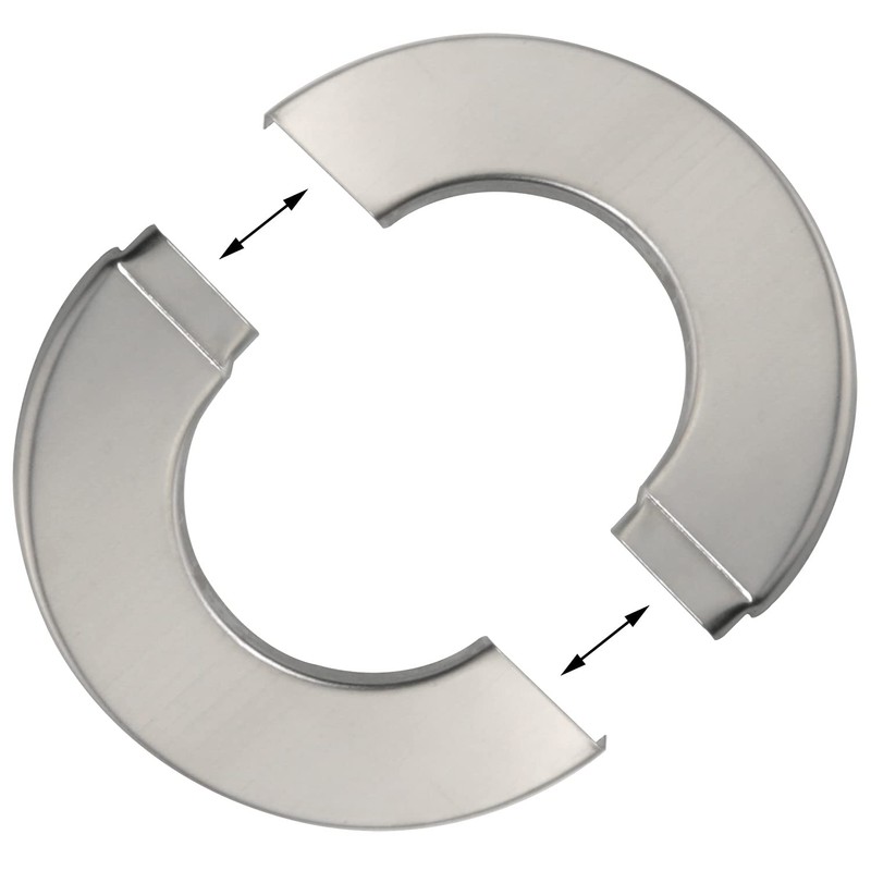 JJHXSM 4pcs 2.5" Snap On 304 Stainless Steel Round Cover,