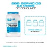 Suplemento Creatina Blu-e Monohidratada 1k 200 Servicios