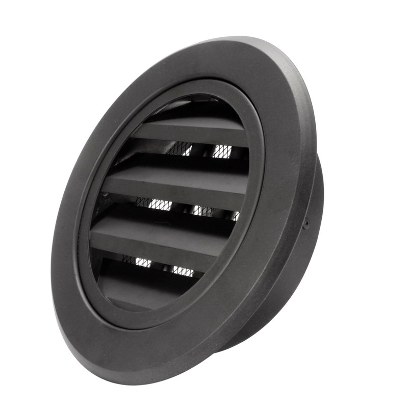 Hon&Guan 6 Inch Soffit Vent, Aluminum Exhaust Bathroom 6'' Wall