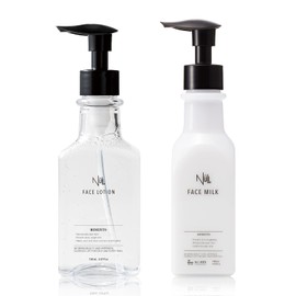 NULL Men's Lotion + Milky Lotion, Skin Care 2 Step Set, Acne, Rough Skin, Drying, 5.3 fl oz (150 ml) + 5.1 fl oz (145 ml)