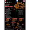 barnett SL-115 REG gloves of baseball cuir infield/outfield 11", pour