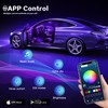 Acrylic Interior Car LED Strip Light with Wireless APP, 14