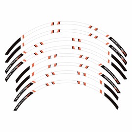 labelbike - Sticker Stripes Motorcycle Rims Wheels Protection Kit Compatible with KTM 890 Adventure R 2021-2023