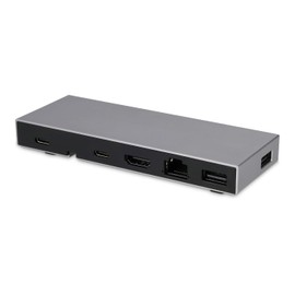 LMP USB-C Compact Dock 2-4K 6-Port USB-C Dock, Ideal for MacBook Air/Pro M1/M2 - Space Grey
