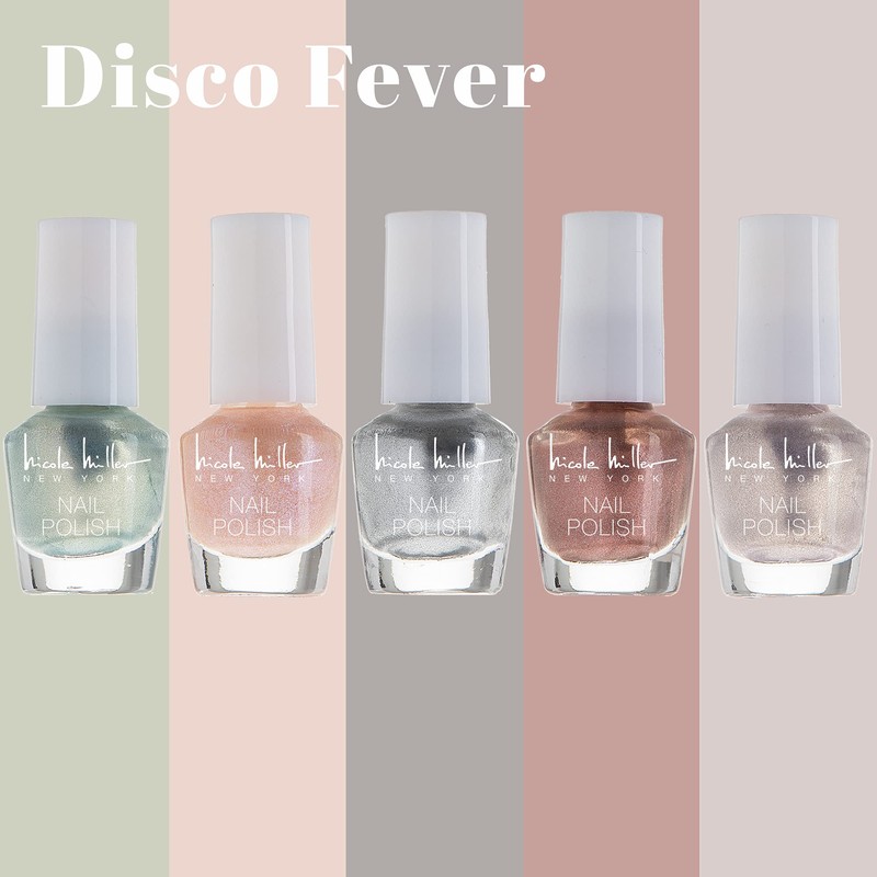 Nicole Miller Mini Nail Polish Set – Glossy, Vibrant Colors