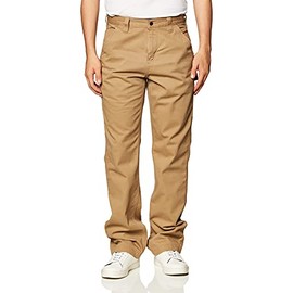 Carhartt mens Relaxed Fit Twill Utility Work Pants, Dark Khaki, 35W x 34L US