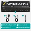 AODSK Guitar Effect Pedal Power Supply,9V/12V/18V DC Output,10 Isolated DC