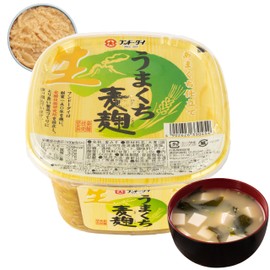 Fundodai White Wheat Miso Paste – Gluten-Free, Japanese Soybean Seasoning for Soup, Salad, BBQ & More – 21 oz