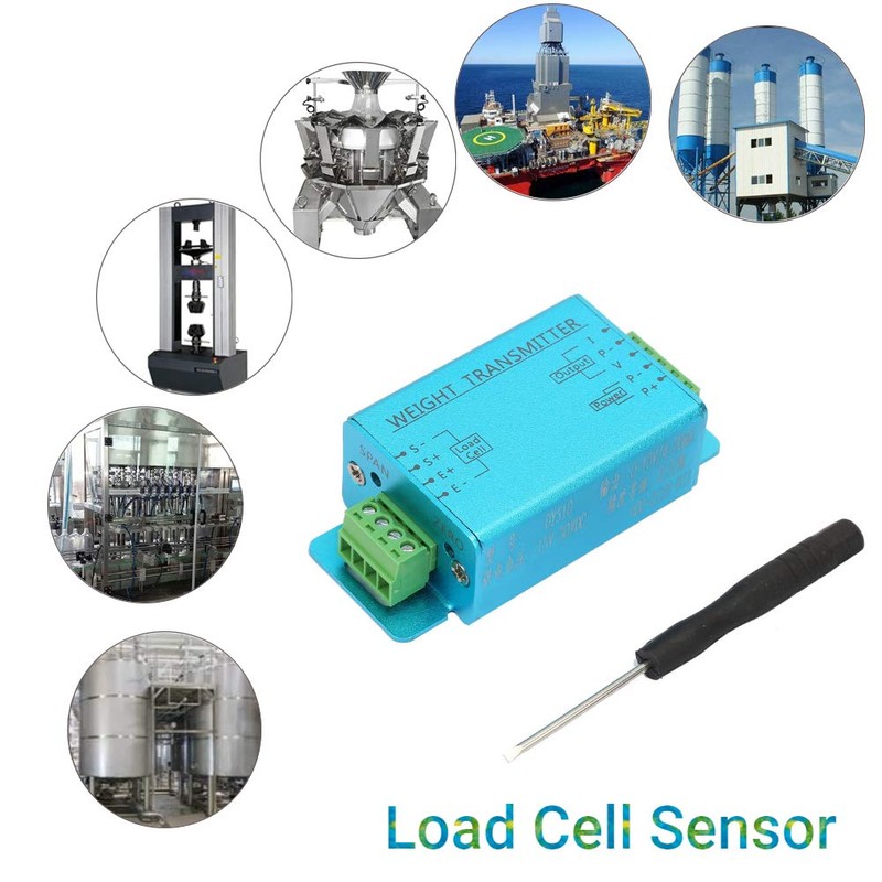 4-20mA Load Cell Sensor Transmitter, 15-30VDC Load Cell Weighing Sensor