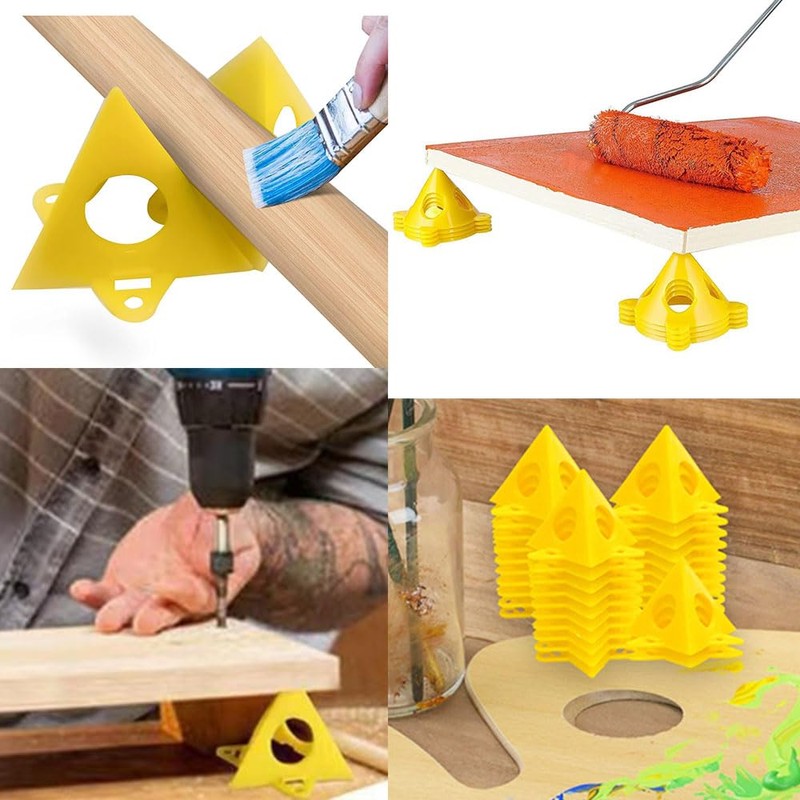Armastuse 20 Pcs Pyramid Stands Painter'S Painting Stands,Painter'S Pyramids Stands,Mini