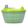 Galileo Casa 5911117 Salad Spinner with Hand Crank, Removable Basket,