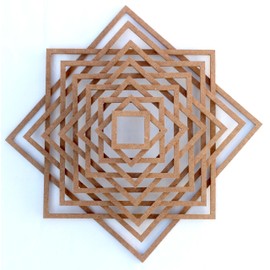 Macrame Square Paintable Wood MDF 12 Pieces, Flower Hoops Wreath Rings, Macrame Wall Hanging Crafts, DIY Wedding Wreath Decor, Dream Catcher