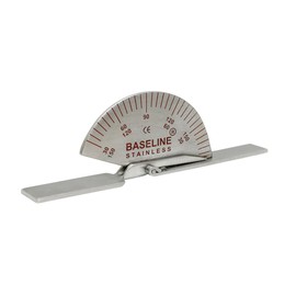 Baseline Finger Goniometer - Metal - Standard - 6 inch and Small - 3.5 inch Bundle