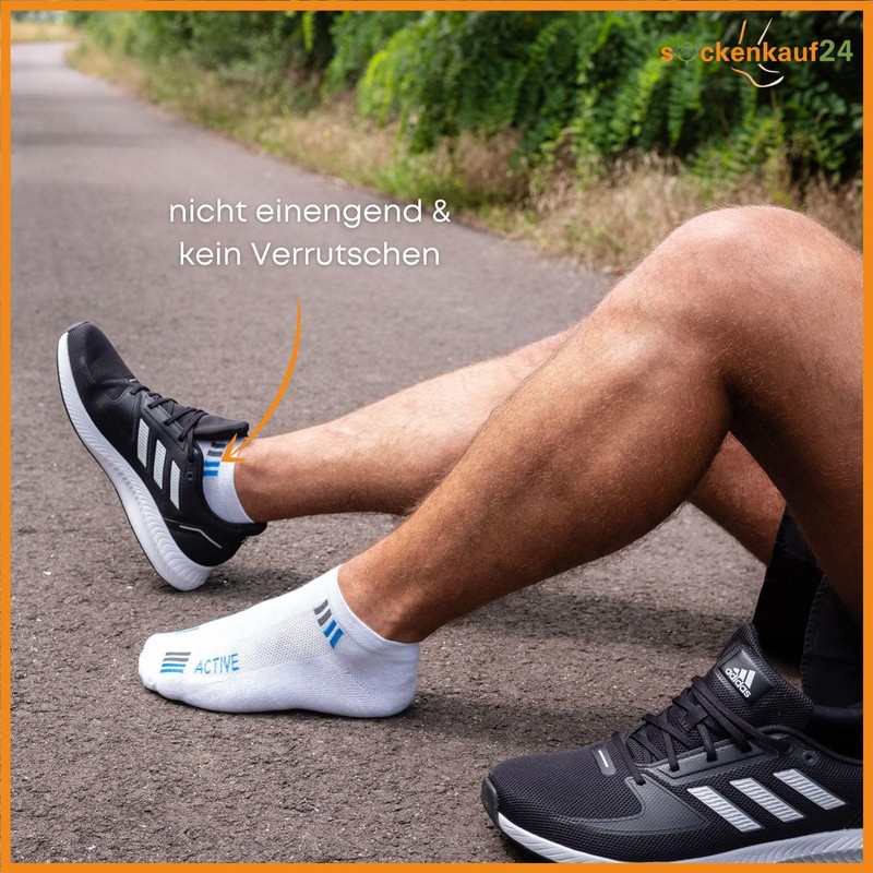 8 | 12 | 20 Pairs Men's Trainer Socks Multicoloured