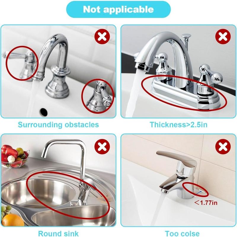 Kitchen Sink Faucet Mat, Silicone Folding Splash Guard, Draining Mat